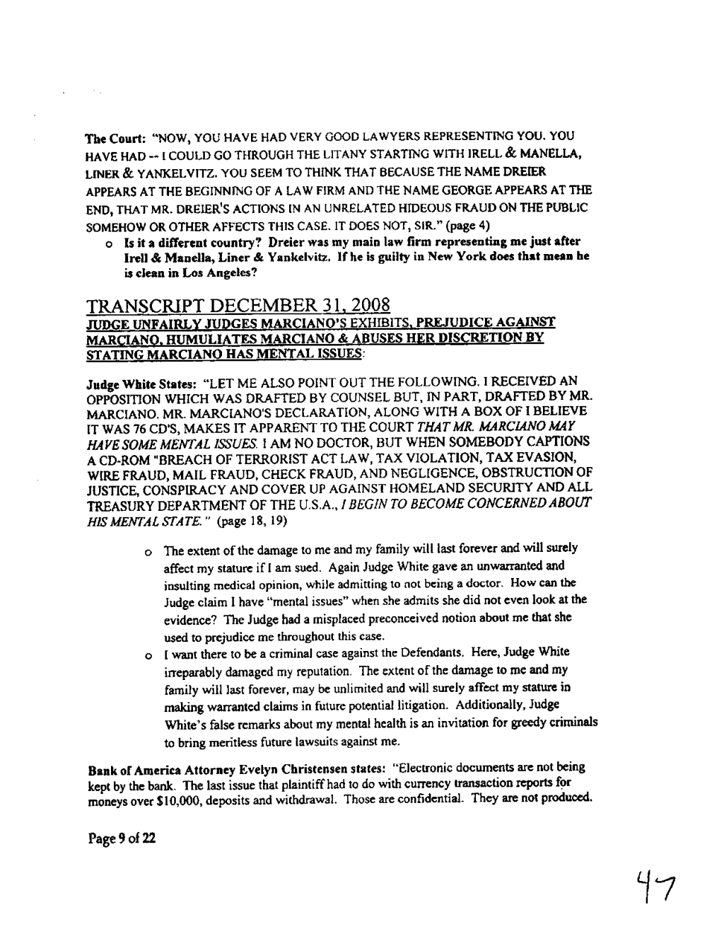 full complaint judge white for federal with exhibits_1_page38