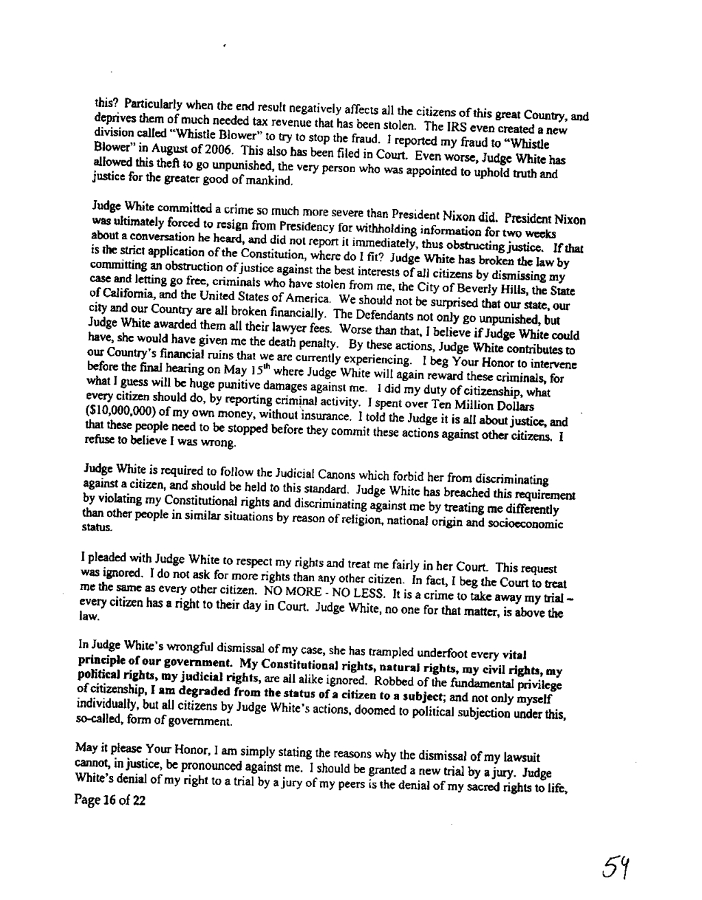 full complaint judge white for federal with exhibits_1_page45